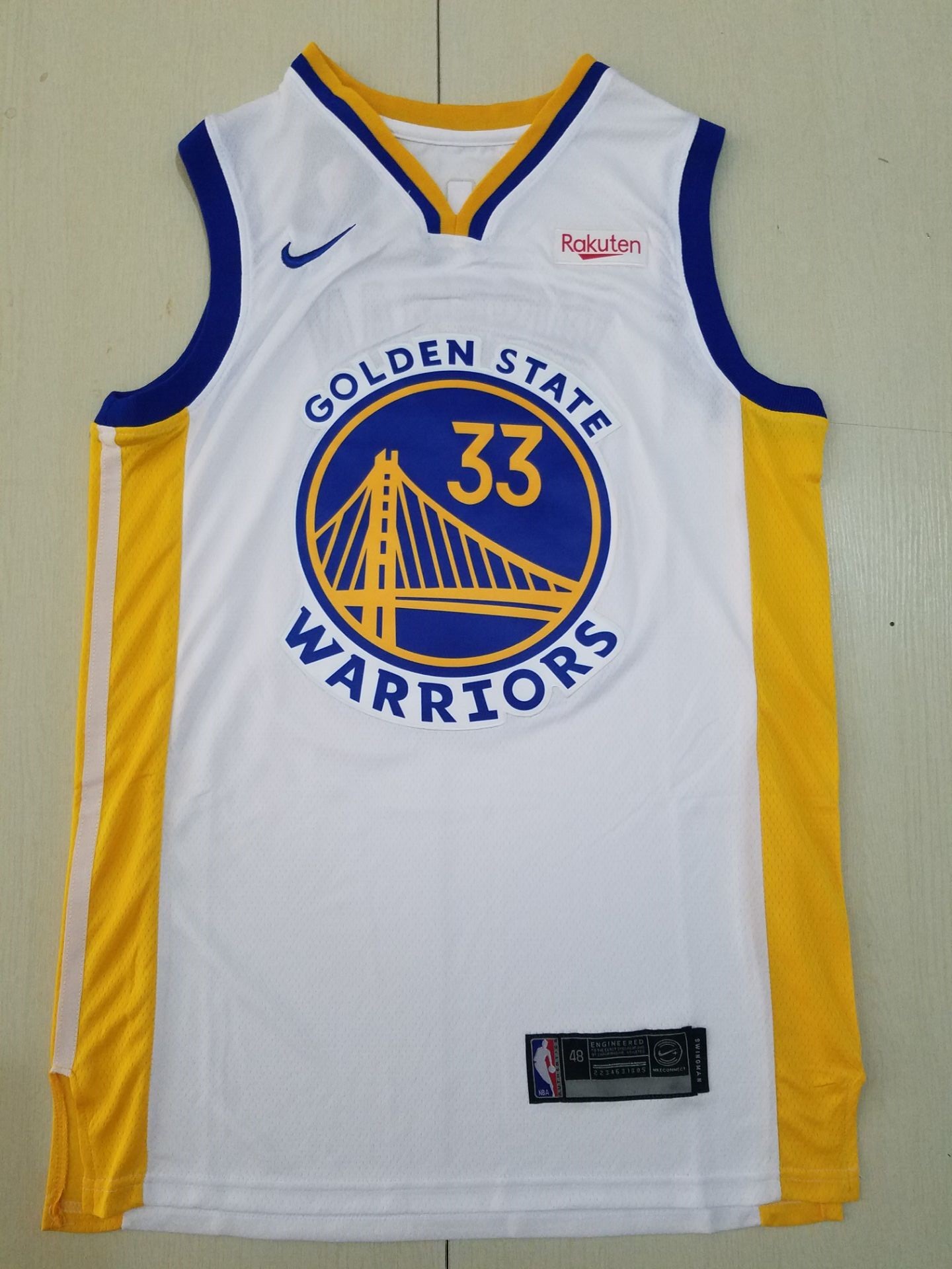 Men Golden State Warriors 33 Wiseman white new Nike NBA Jerseys